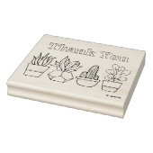 Potted Pflanze Vielen Dank Briefmarke für die Male Gummistempel (Stempel)