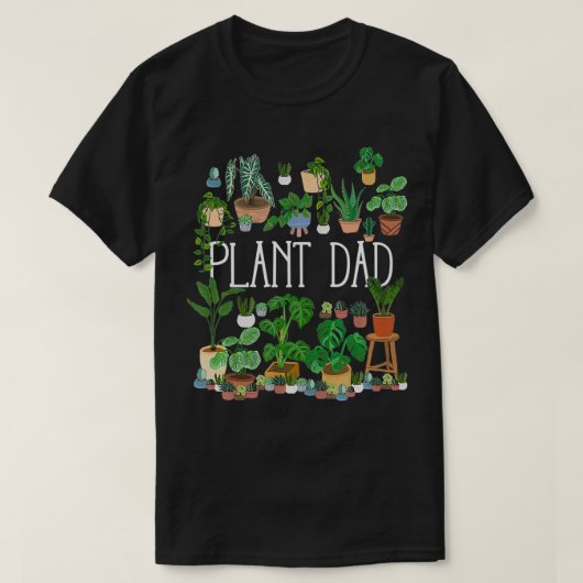 Potted Plant Dad T-Shirt (Design vorne)