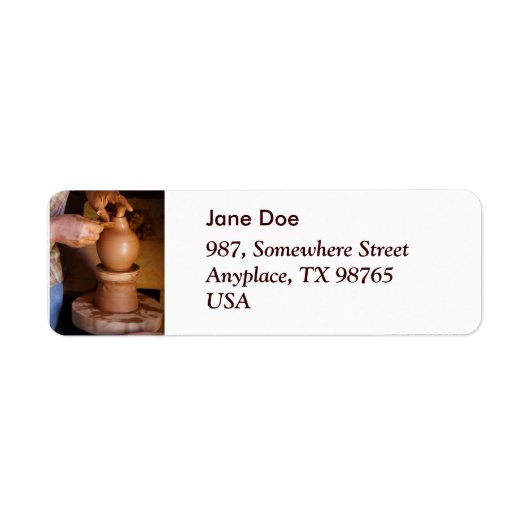 Potter am Arbeitsplatz (Vorne)