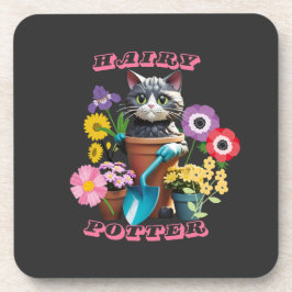 Potter Cat, Hairy Harry Potter Getränkeuntersetzer