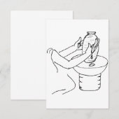 Potter-Einladungen Einladung (Vorne/Hinten)