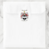 Potter-Familienwappen Runder Aufkleber (Tasche)