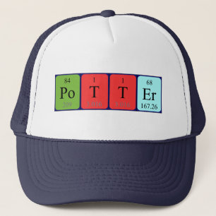 Potter-Periodenname Truckerkappe