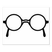 Potter-Style Eyeglasses Rubber Art Briefmarke Gummistempel (Prägung)
