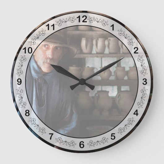 Potter - The Potter Große Wanduhr (Vorderseite)