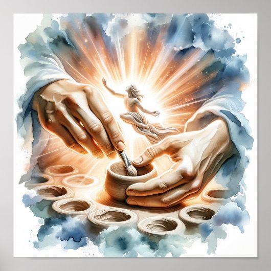 Potter und Clay Christlich Art Poster (Vorne)