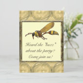 Potter Wasp Einladung (Stehend Vorderseite)