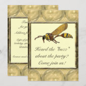 Potter Wasp Einladung (Vorne/Hinten)