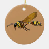 Potter Wasp Keramikornament (Vorne)