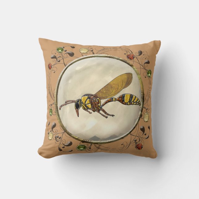 Potter Wasp Kissen (Vorderseite)