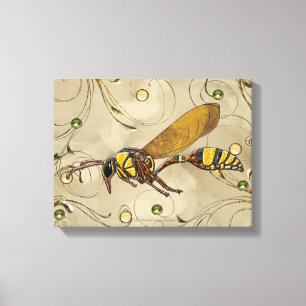 Potter Wasp Leinwanddruck