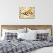 Potter Wasp Leinwanddruck (Insitu (Schlafzimmer))