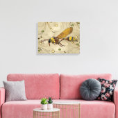 Potter Wasp Leinwanddruck (Insitu (Wohnzimmer))