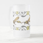 Potter Wasp Mattglas Bierglas (Vorderseite Links)