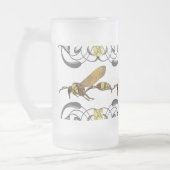 Potter Wasp Mattglas Bierglas (Links)