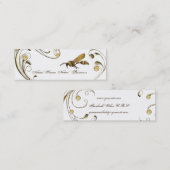 Potter Wasp Mini Visitenkarte (Vorne/Hinten)