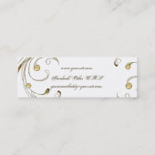 Potter Wasp Mini Visitenkarte (Rückseite)