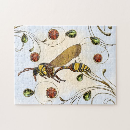 Potter Wasp Puzzle (Horizontal)