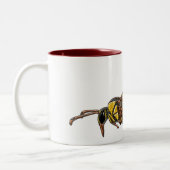 Potter Wasp Zweifarbige Tasse (Links)