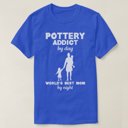 Potterie Addict Beste Mama Funny Design T-Shirt (Design vorne)
