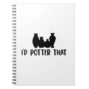 Potterie-Geschenkideen   Keramiken für Potterkart Notizblock