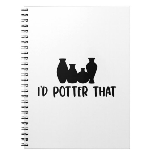 Potterie-Geschenkideen | Keramiken für Potterkarto Notizblock (Vorderseite)