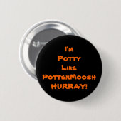 PotterMoosh Fan-Abzeichen Button (Vorne & Hinten)