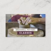 Potterrad, Töpferklasse, Töpfe Visitenkarte (Vorderseite)
