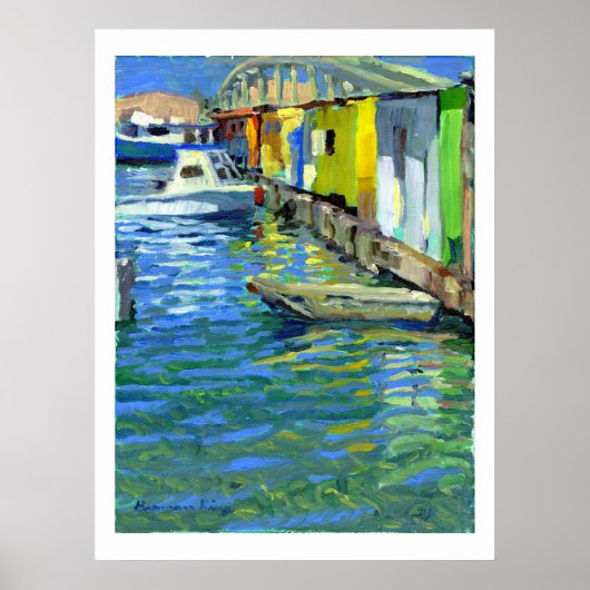 Potters Fish Market Print Poster (Vorne)