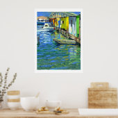 Potters Fish Market Print Poster (Küche)