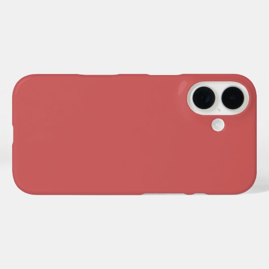 Pottery Clay Red Case-Mate iPhone Hülle (Rückseite (Horizontal))