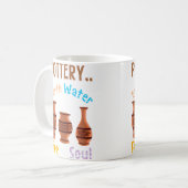 Pottery Earth Water Fire Soul - Lovely Pottery Kaffeetasse (Vorderseite Links)