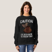 Pottery For Men Women Pot Ceramic Artistic Clay Sweatshirt (Vorne ganz)