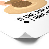 Pottery Gift Idea | Töpfe Keramiker Keramik Ton Poster (Ecke)