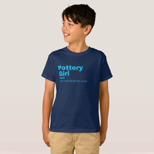 Pottery Girl - Pottery T-Shirt (Vorne ganz)