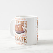 Pottery Is Like Meditation You Even Create Things Kaffeetasse (Vorderseite Links)