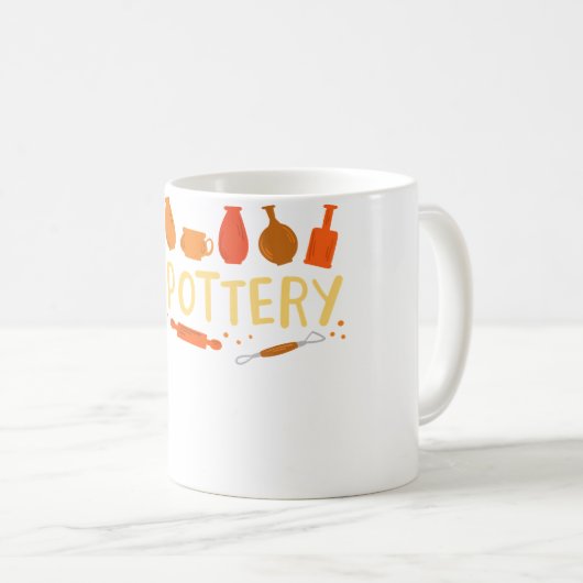 Pottery Kaffeetasse (VorderseiteRechts)
