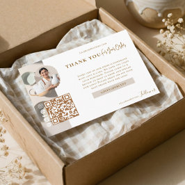 Pottery Photo Business Thanks You For Your Order Dankeskarte