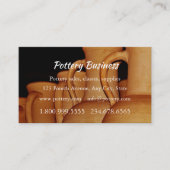Pottery Sales, Classes, Supplies Business Custom Visitenkarte (Vorderseite)