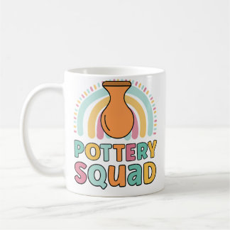 Pottery Squad Funny Matching For Girls Pottery Kaffeetasse