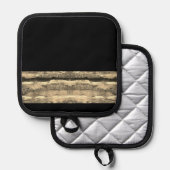 Potthalter Topflappen (Vorderseite/Rückseite)