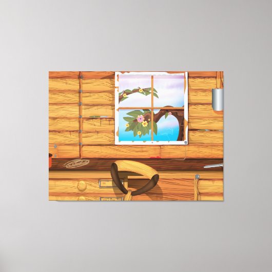 Potting Shed Leinwanddruck (Vorderseite)