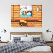 Potting Shed Leinwanddruck (Insitu (Schlafzimmer))