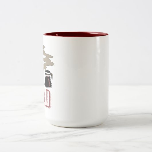 Pottkopf Zweifarbige Tasse (Mittel)