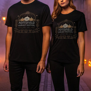 Pottsfield Harvest Festival bestickt T-Shirt