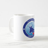 Pottstown Demokraten Wellen-Tasse Kaffeetasse (Vorderseite Links)