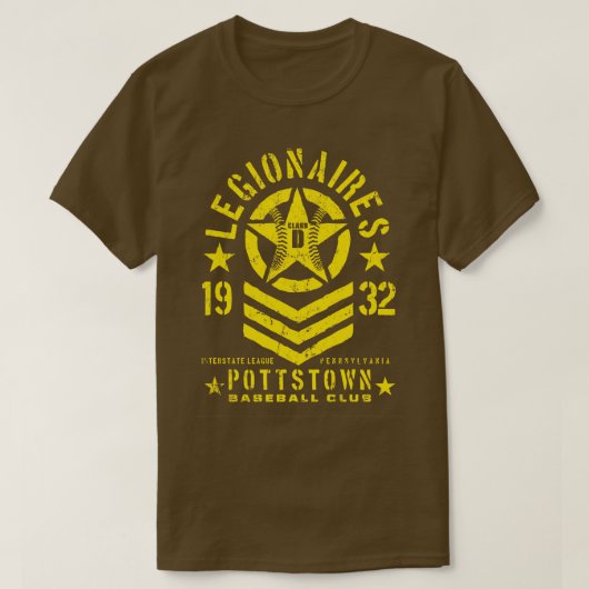 Pottstown Legionaires T-Shirt (Design vorne)