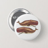 Pottwal Button (Vorne & Hinten)