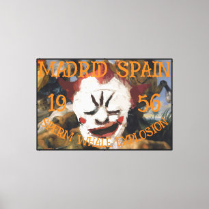 Pottwal Explosion MADRID SPANIEN1956 Leinwanddruck