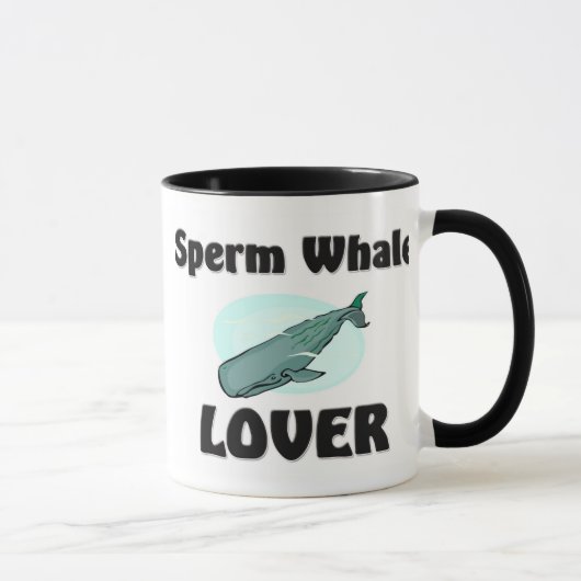 Pottwal-Liebhaber Tasse (Rechts)